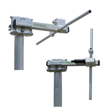 AUC-1B - ANTENA DIPOLO 1 ELEMENTO UHF 420⁠-⁠440 MHz - Polarización horizontal y vertical