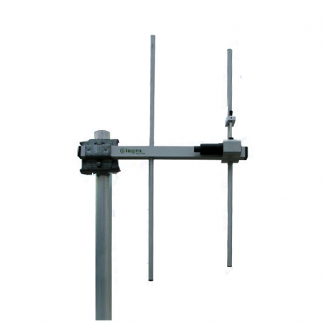 AUC-2C - ANTENA YAGI 2 ELEMENTOS UHF 440⁠-⁠460 MHz - 