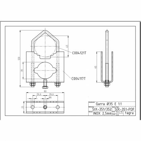 GP-121-5/8 - OMNI ANTENNA BASE VHF 121 +/⁠-⁠ 5 MHz - 