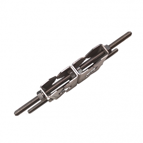 B-4040 - ABRAZADERA DE ACERO INOX/GALV MÁSTIL 35⁠-⁠50 MM - 