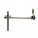 S-3050 - SUPPORT HORITZ. TUBE INOX 500 MM