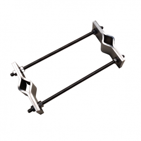 B-8080 - ABRAZADERA DE ACERO INOX/GALV MÁSTIL 40⁠-⁠80 MM - 