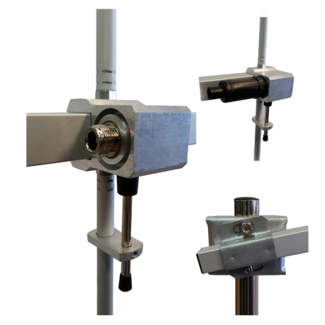 FMD-4 - ANTENA YAGI DE 4 ELEMENTOS VHF LOW BAND 88⁠-⁠108 MHz - 