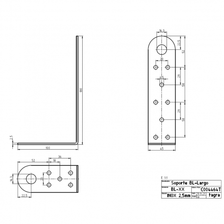 C004464T - SUPPORT BL LONG - 