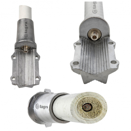 MAX-390/3 - OMNI ANTENNA UHF TETRA ALUMINUM + FIBER 380⁠-⁠400 MHz - 