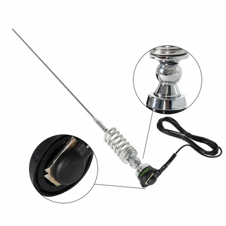 VH-1R - KIT BASE OMNI 1/4 VHF 136⁠-⁠174 MHz et UHF 380⁠-⁠520 MHz - 