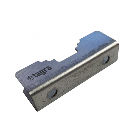C004394T - GARRA DE ACERO GALVANIZADO 25x26 MM - 