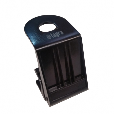 KF-100N - BASE CANALILLO NEGRA CROMADA PARA VEHÍCULOS - 