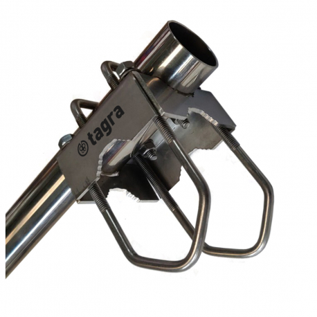 P-6080-G - WALL AND FLOOR SUPPORT WITH CLAMP - 