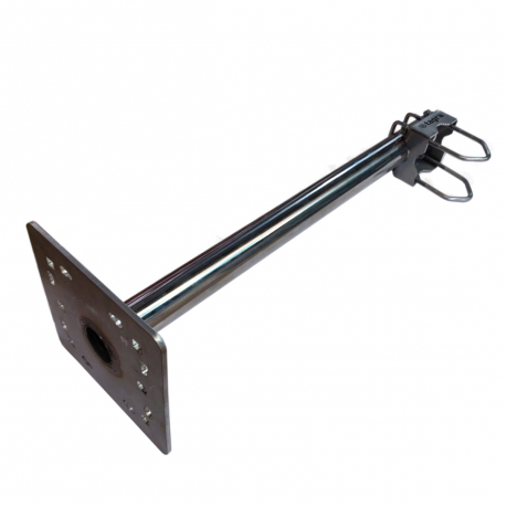 P-6080-G - WALL AND FLOOR SUPPORT WITH CLAMP - 