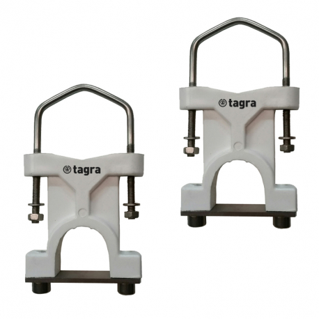 SN-35/2 - PA6 SUPPORT FOR MAST 35 MM (2 UNITS) - 