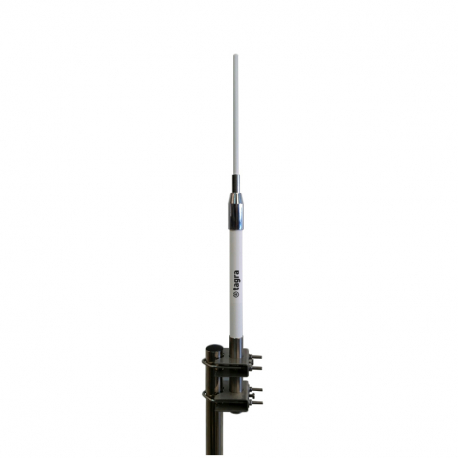 CVX-9 - OMNI BASE ANTENNA VHF 156⁠-⁠162,5 MHz - REDUCED IMAGE (REAL HIGH 5,85 METHERS)<br>Tube and support in INOX