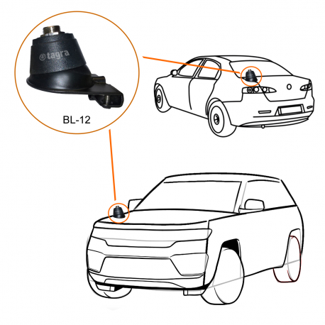 BL-12 - BASE MALETERO INCLINABLE PL PARA VEHÍCULOS - 
