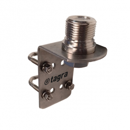 KN-530 - BASE MARINA FIJA ACERO INOXIDABLE MÁSTIL ROSCA 1'' - 