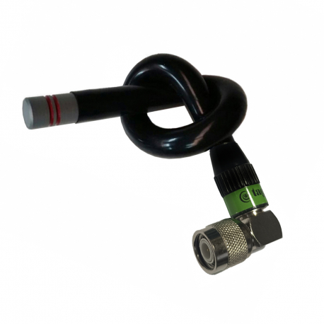 A-400TNA AC - ANTENA OMNI MOVIL TNC ACODADO UHF 455⁠-⁠520 MHz - 