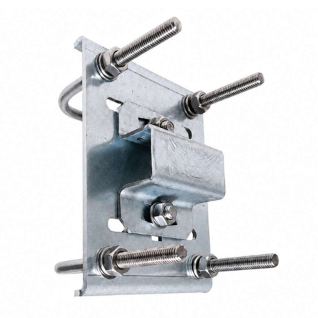 GARRA SUJECCIÓN VERTICAL-HORIZONTAL PARA MÁSTILES ∅ 35-64 MM GARRA SUJECCIÓN VERTICAL-HORIZONTAL PARA MÁSTILES ∅ 35-64 MM